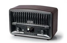DAB+/FM Radio with Bluetooth 2 x 5W Output 2.4" TFT Display Retro 40 Stations