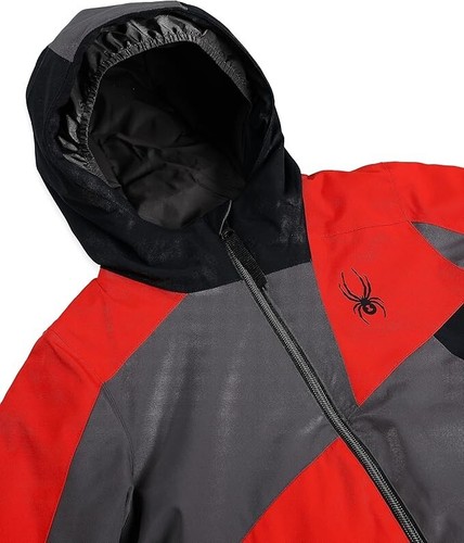 Traje de nieve Spyder para niños conjunto de esquí chaqueta emboscada y pantalón babero expedición, talla 4 nuevo con etiquetas - Imagen 4 de 8