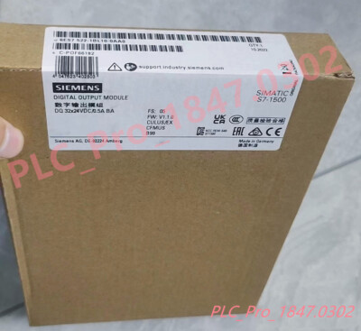 6ES7 522-1BL10-0AA0 1PCS Brand New Siemens 6ES7522-1BL10-0AA0 Fast ship