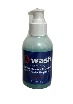 Serious Skincare A Defiance A Wash Vitamin A Gel-to-Foam Cleanser 4 oz J1