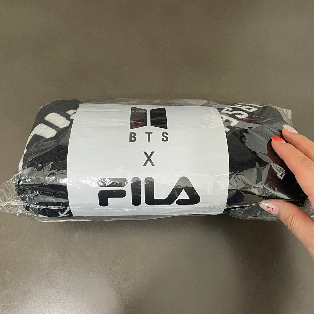 防弾少年団(BTS) - 【再値下げ！】BTS ファイナルコンサート　ソウル　ブランケットFILA BTS X FILA BLANKET_LOVE YOURSELF SPEAK YOURSELF SEOUL THE