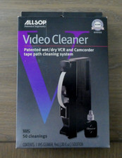 ALLSOP Video VHS and Camcorder Tape Path Cleaner