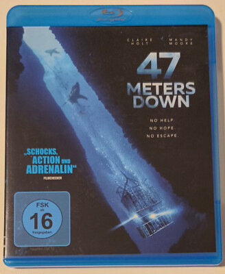 47 Meters Down *** Blu-Ray ***No Help.  No Hope. No Escape.