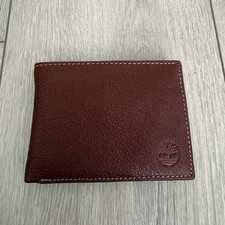NWT Timberland Leather Wallet Premium Genuine Leather Bifold Wallet for Men