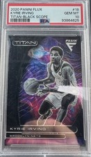 2020 PANINI FLUX TITAN 18 KYRIE IRVING BLACK SCOPE 7/8 PSA 10 POP 2 Nets SSP