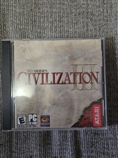 Sid Meier's Civilization III 3 (PC CD, 2001) Complete in Case Good Condition