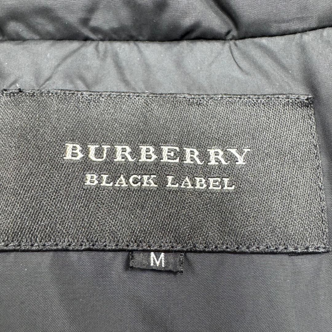 Burberry Black Label Down Jacket White Goose Down Fur Hood M Used thumbnail 5