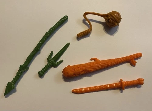 Vintage TMNT Cave Teenage Mutant Ninja Turtles Accessory Lot Raph Leo Don