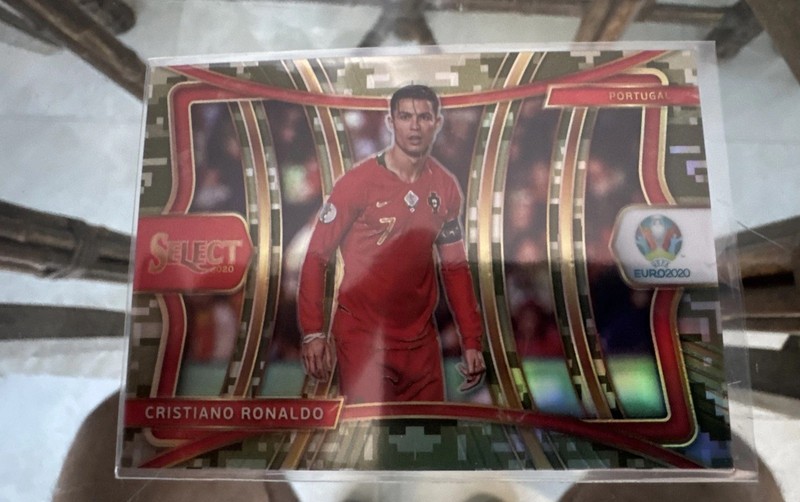 2020 Panini Select UEFA Euro - Mezzanine Cristiano Ronaldo Camo /49 Portugal SSP