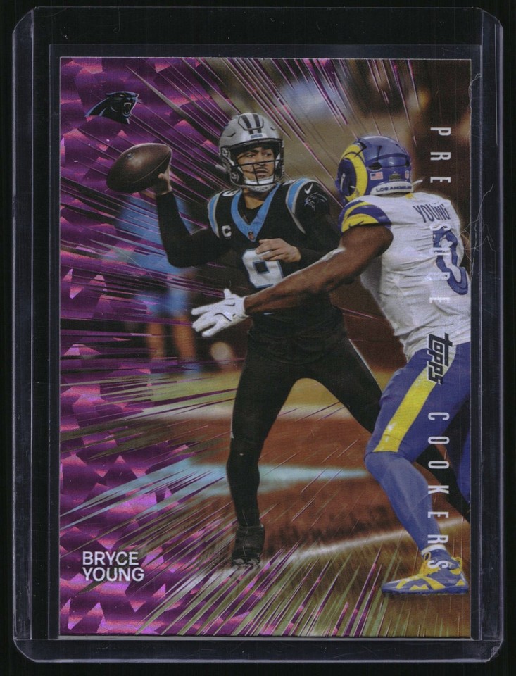 2026 Topps Pressure Cookers #PC-13 Bryce Young Panthers 2026 Topps Pressure Cookers #PC-13 Bryce Young Panthers