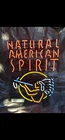 Natural American Spirit Cigarette GLASS Neon Sign GENUINE, Vintage wall decor