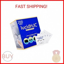 LucidHJC Lens Wipes for Eyeglasses/Camera Lenses,and Screens of cellphones/lapto