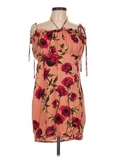 PrettyLittleThing Women Pink Casual Dress 10