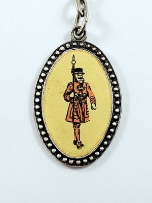 Schlüsselanhänger - Beefeater - London Gin,Soldat Anglais - Metall - Vintage