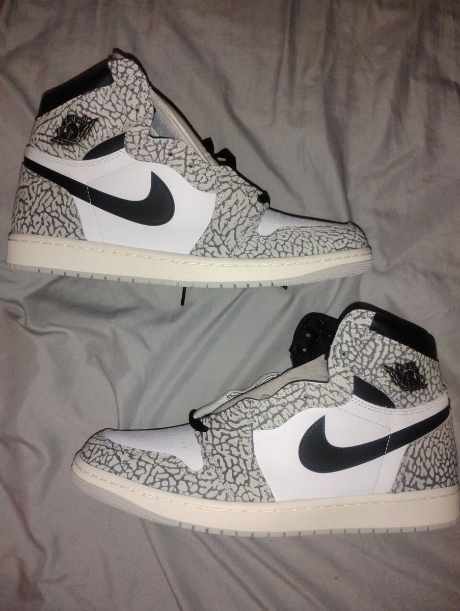 Jordan 1 Retro High White Elephant | eBay