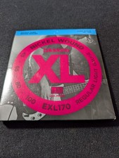 D'Addario EXL170 Nickel Wound Bass Guitar String Light 45-100, Long Scale
