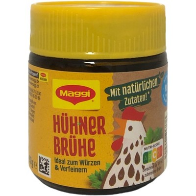 Maggi Instant Hühner-Brühe zum Würzen und verfeinern 92g Glas