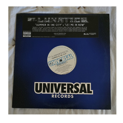 St. Lunatics ''Summer in the City / Let Me In Now'' 12'' Vinyl Universal Rap