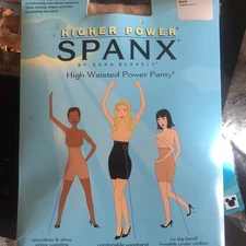  Plus Size  SPANX Higher Power High Waisted Power Panty Size F Bare 