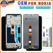 OEM LCD Display Touch Screen Digitizer Frame For Nokia G310 TA-1573 G42 TA-1581