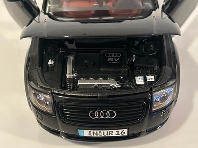 Maisto 2001 Audi TT Roadster BLACK Special Edition 1:18 Scale | eBay