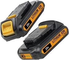 2 PACK FOR DEWALT 20V 20 VOLT MAX XR 4.0AH LITHIUM-ION BATTERY DCB203-2 DCB201-2