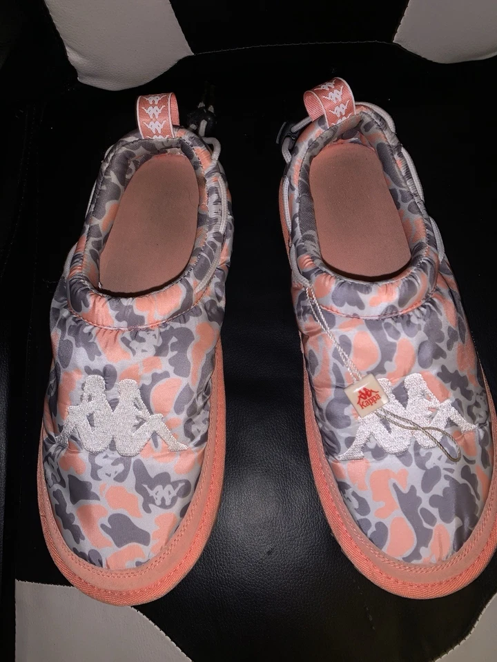 Zapatillas unisex Kappa talla 9 rosa camuflaje sin cordones Foto 4 de 4