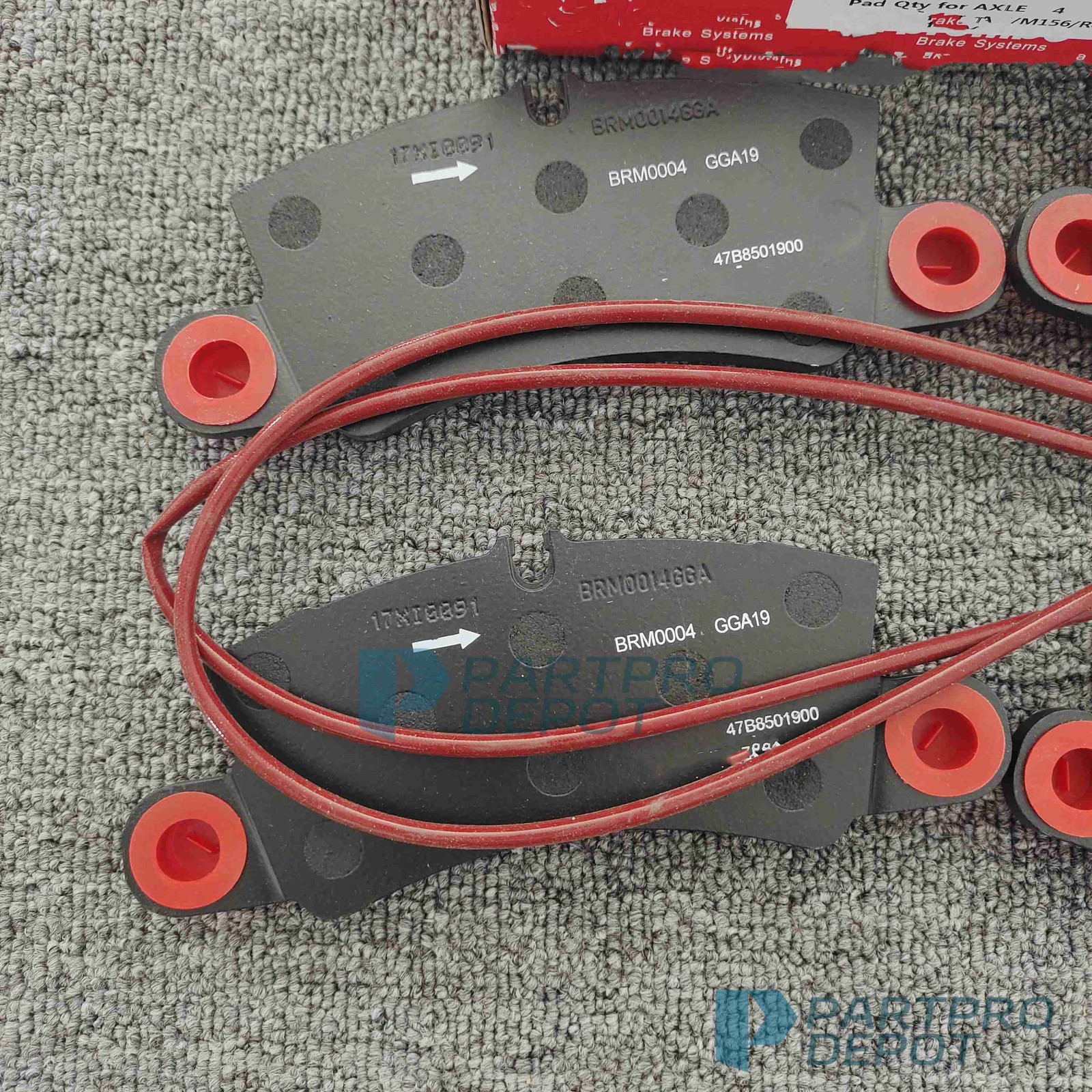 Rear Brake Pad Kit With Brake Sensor Fit 70003759 Ferrari 488, F8, F12 , 812