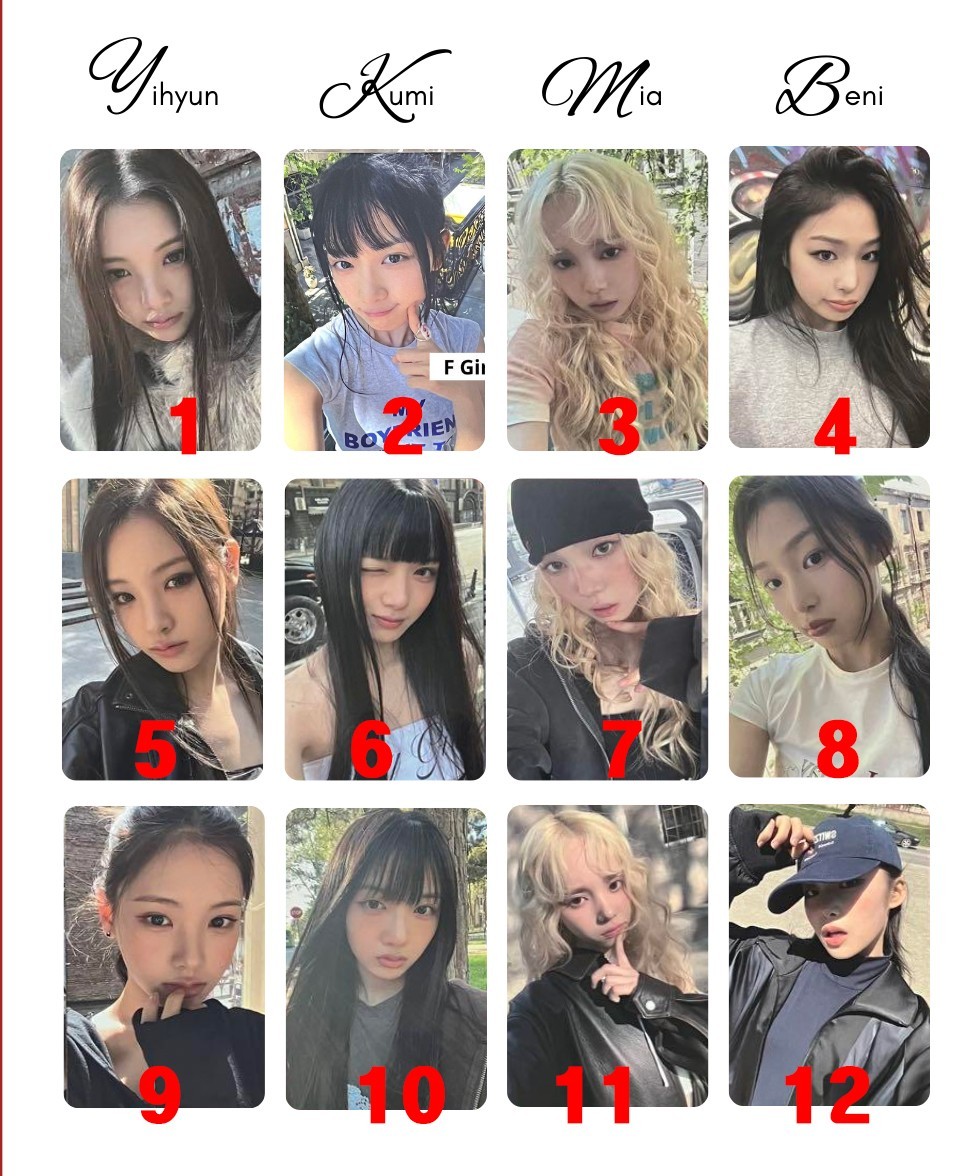 BabyDONTCry Fgirl ミア トレカ ファンミ Baby DONT Cry BDC Album F GIRL Official Original Photocard Photo