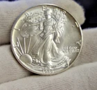 1986 US Silver Eagle $1 Nice Unc Key Date First Year...