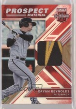 2018 Panini Elite Extra Edition Prospect Materials Red /49 Bryan Reynolds hg6