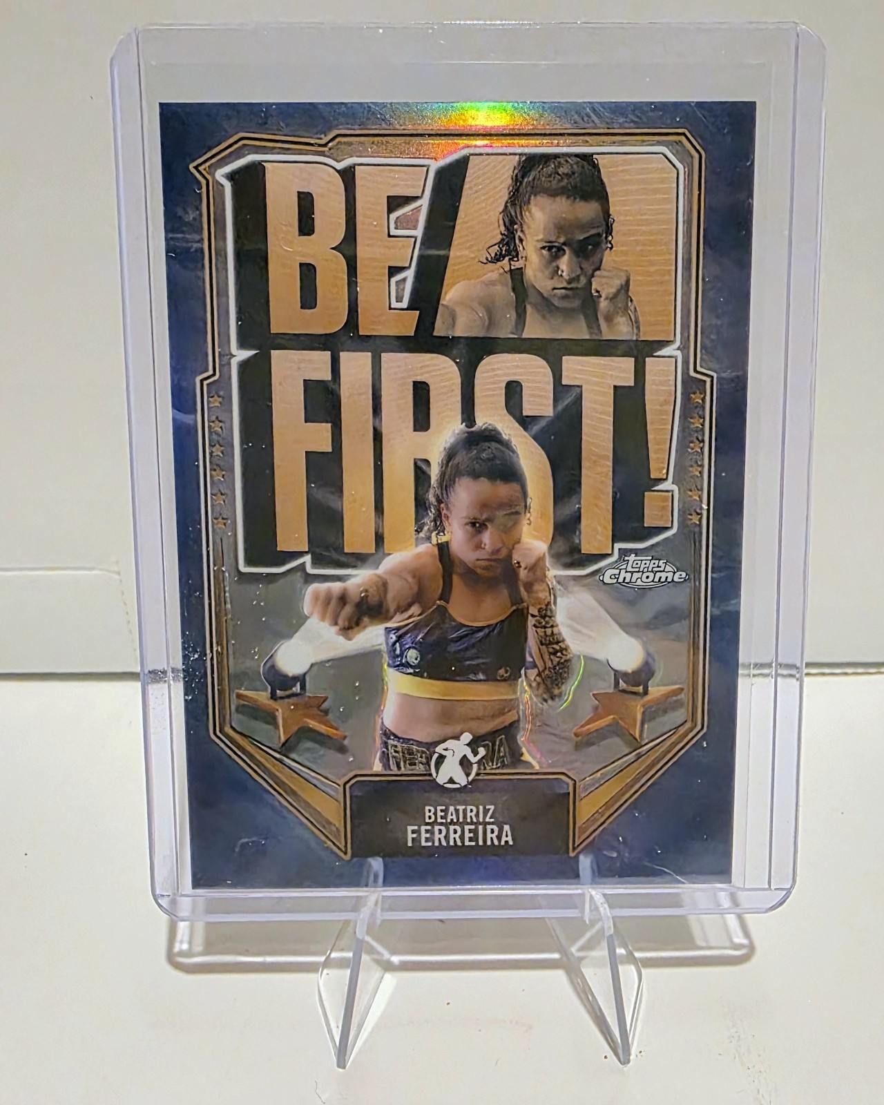 2024 Topps Chrome Boxing CASE HIT! BE FIRST Beatriz Ferreira
