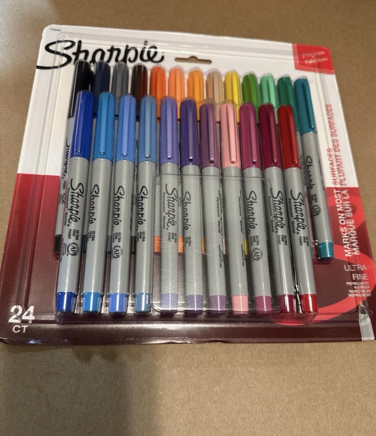 24 Count Set Assorted Colors