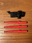 1994 GI Joe Street Fighter 2 Heli Fighter Accessories Missiles Launcher Parts