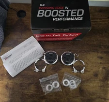 Pair of Precision Turbo PBO083-2005 PTE 50mm Turbocharger Blow-Off Valves