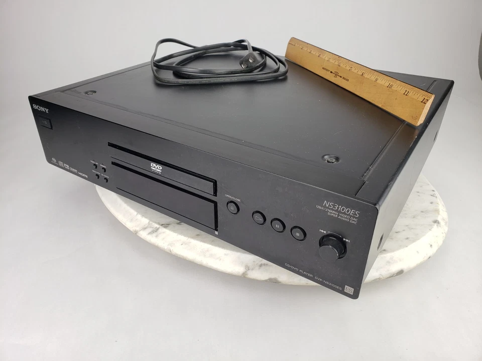 Reproductor de CD/DVD SONY NS3100ES 12 bits video súper audio DAC de colección 2005 funciona Foto 4 de 4