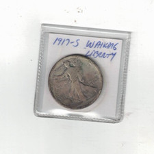 Demi-dollar 50C Rev San Francisco Walking Liberty 1917-S