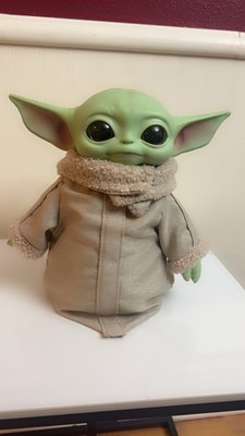 Star Wars Mandalorian Baby Yoda The Child Grogu 11'' Plush Hard Head 2020 