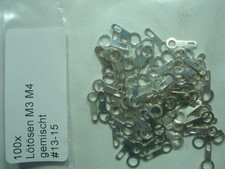 100x oczka lutownicze M3 M4 mieszane #13-15#6e