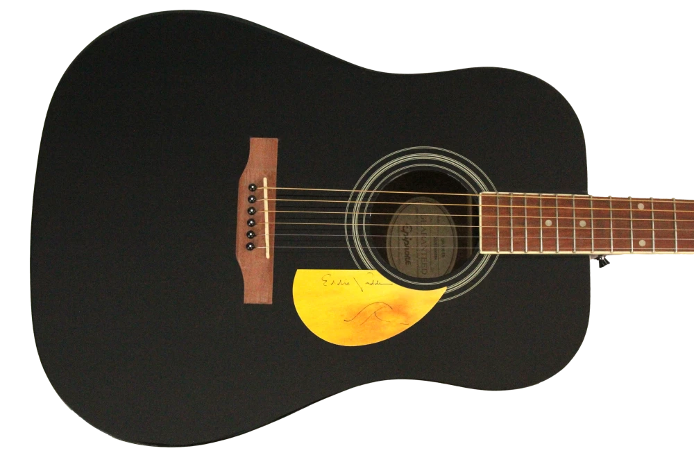 Pearl Jam Signed In Original Autographed Rock & Pop Guitars