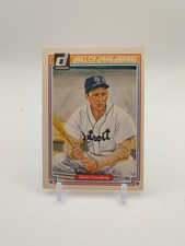 1983 Donruss Hall of Fame Heroes #16 Hank Greenberg Detroit Tigers
