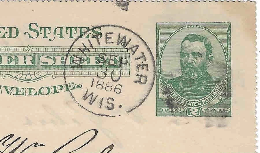 US 1886 Sc. #U293 stamped letter sheet, used only front sheet .Different dates - Image 2 of 4