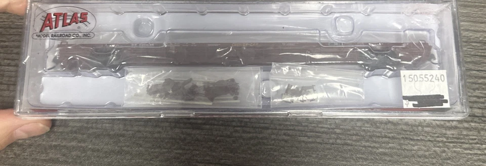 Atlas N Scale RTR #50004435 ACF 89’ 4” Flat Car Southern Pacific #520545 NIB CC - Image 4 of 4