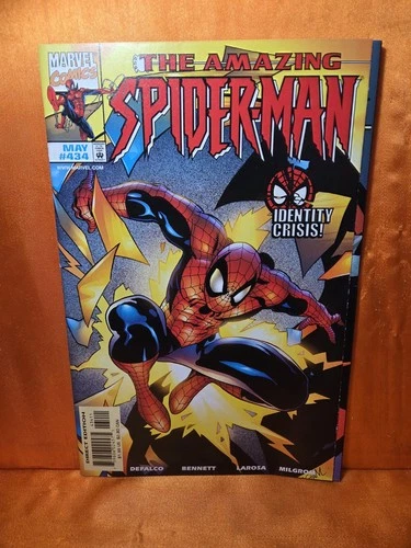 Amazing Spider-Man #434 • KEY 1st Appearance Of The Ricochet Identity! Crisis NM