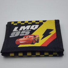Disney Pixar Cars Lighting McQueen Kids Trifold Wallet