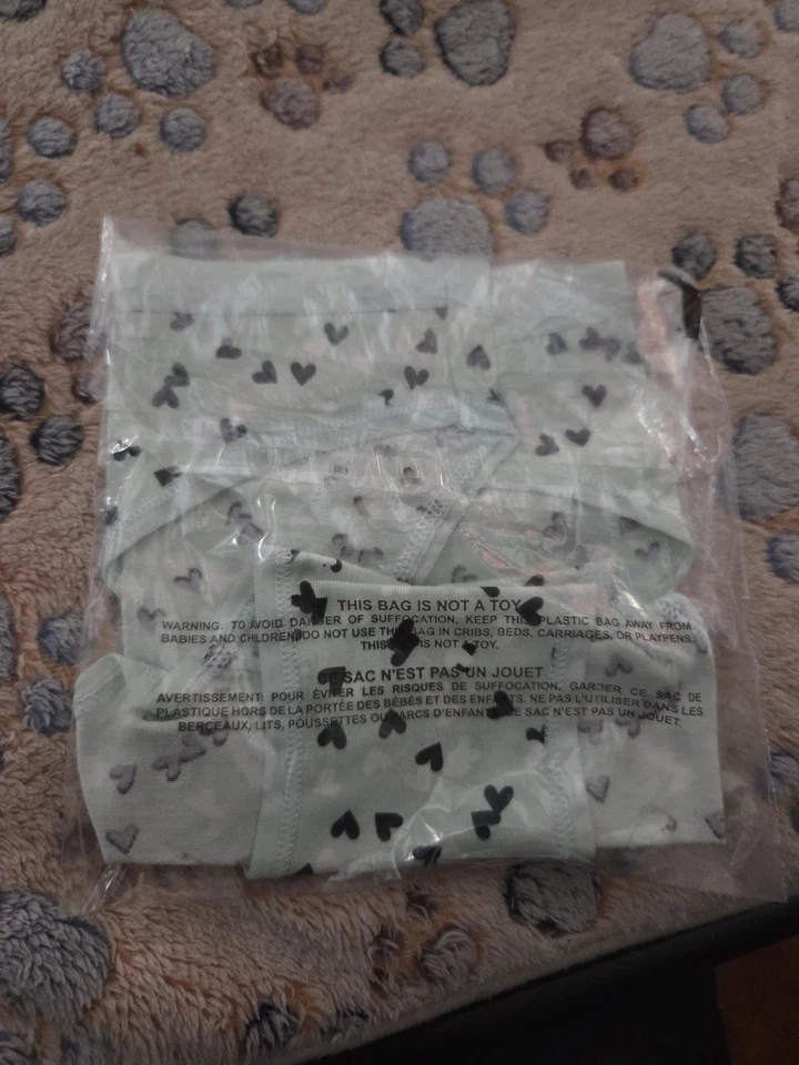 Victoria's Secret Heart Cotton Bikini Panties Size Medium NWT - Image 2 of 2