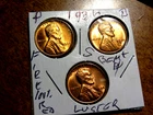 Lustrous RED Cartwheel Gem++ Brilliant Unc. 1936PDS Lincoln Penny Year Set L1