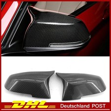 2x L+R Außenspiegel Spiegelkappen Carbon Look Für BMW F20 F21 F30 F32