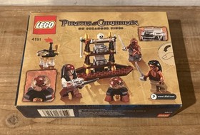LEGO NISB  Pirates of the Caribbean POTC Captain's Cabin 4191 Jack Sparrow