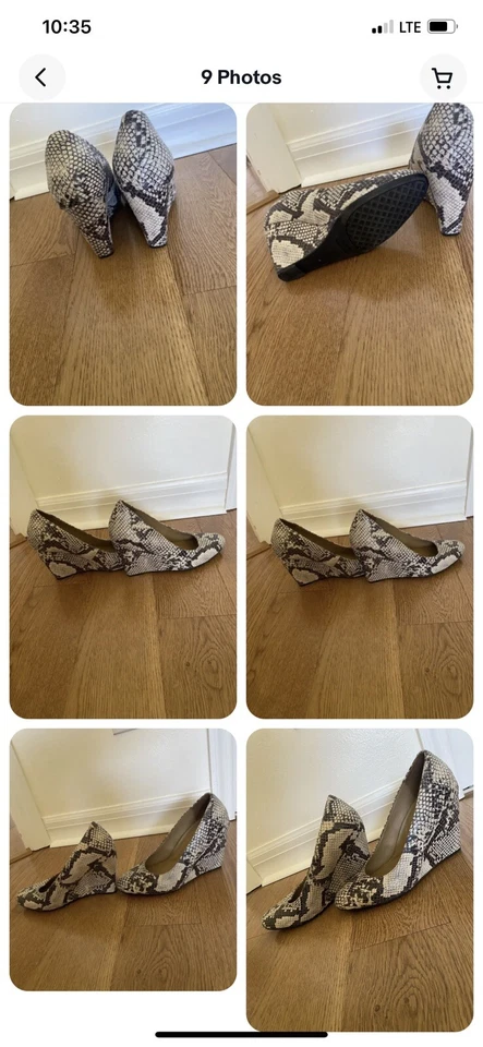 Tacón de cuña en aerosoles Foto 2 de 2